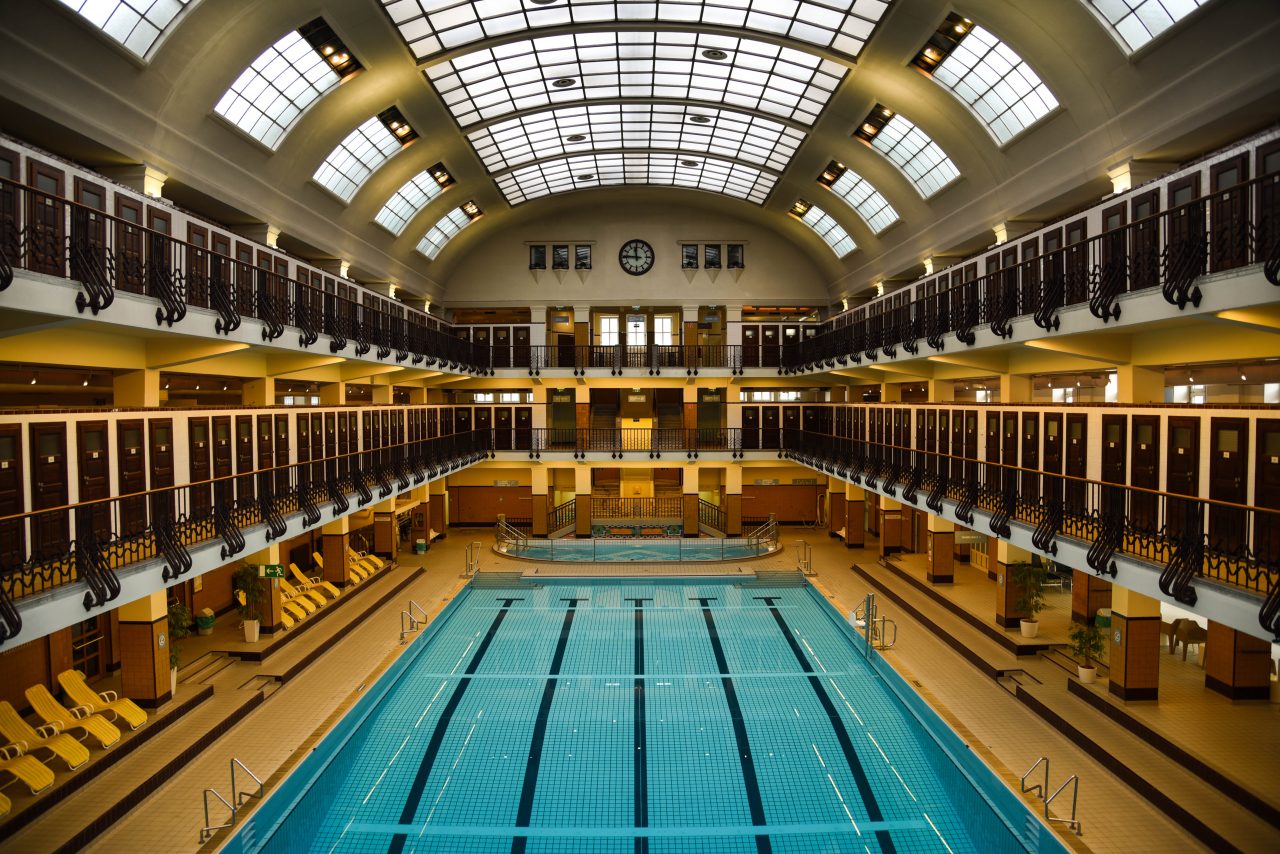 Amalienbad II – Архитектура